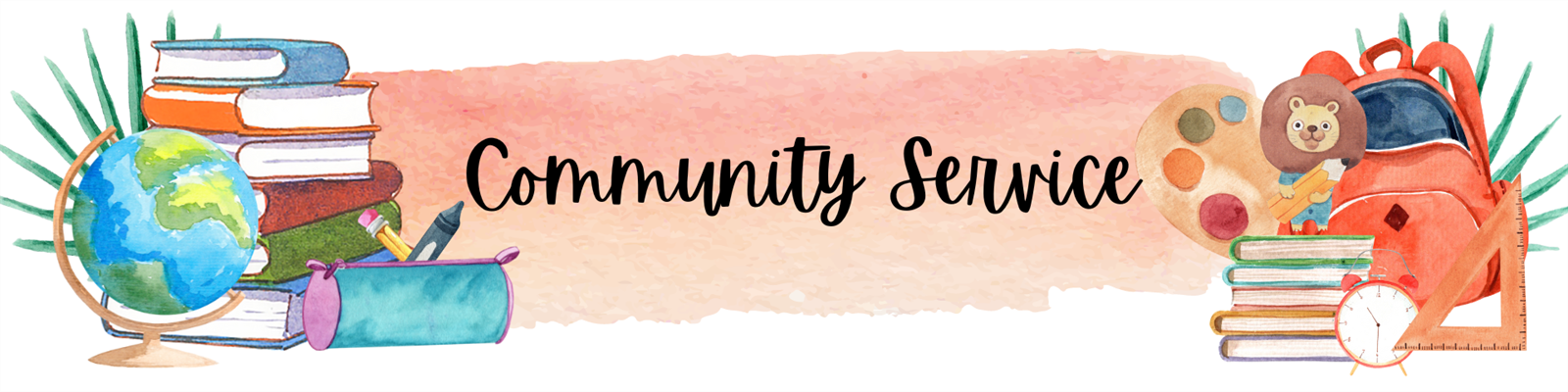 Community Service Header